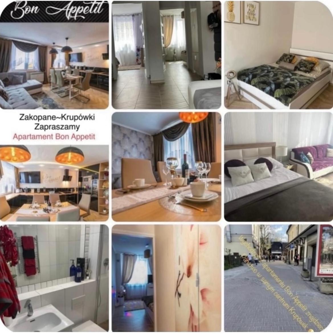 Apartament Bon Appetit - Krupowki-Закопане Экстерьер фото